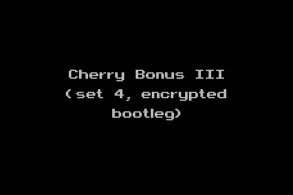 Cherry Bonus III (set 4, encrypted bootleg)
