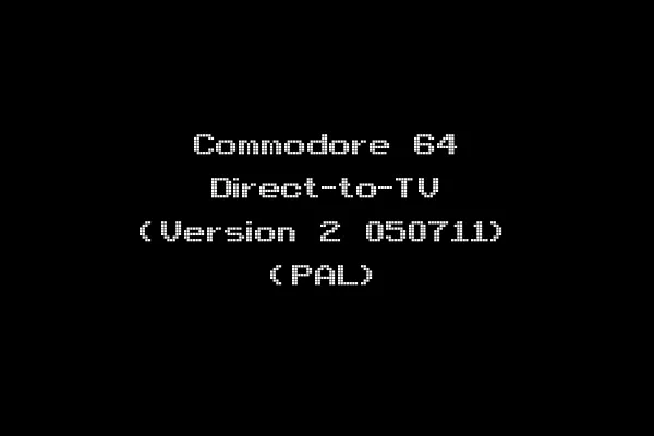 Commodore 64 Direct-to-TV (Version 2 050711) (PAL)