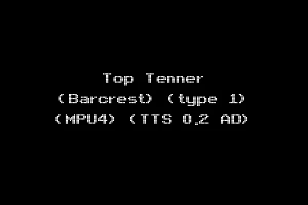 Top Tenner (Barcrest) (type 1) (MPU4) (TTS 0.2 AD)