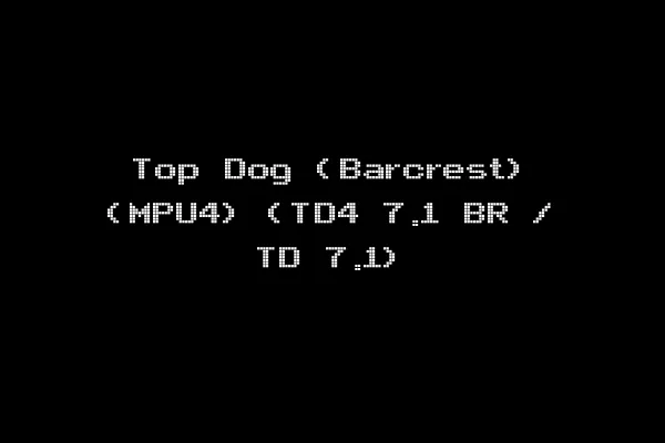 Top Dog (Barcrest) (MPU4) (TD4 7.1 BR / TD 7.1)