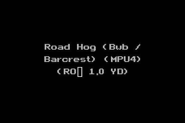 Road Hog (Bwb / Barcrest) (MPU4) (RO_ 1.0 YD)