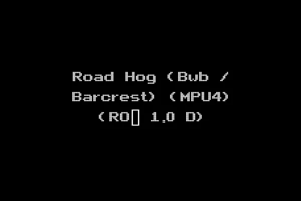 Road Hog (Bwb / Barcrest) (MPU4) (RO_ 1.0 D)