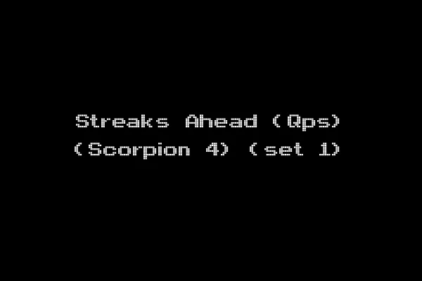 Streaks Ahead (Qps) (Scorpion 4) (set 1)