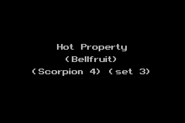 Hot Property (Bellfruit) (Scorpion 4) (set 3)