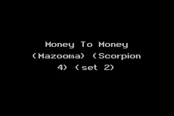 Money To Money (Mazooma) (Scorpion 4) (set 2)