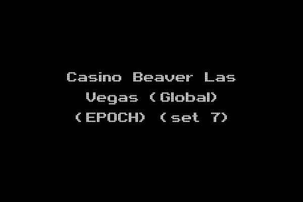 Casino Beaver Las Vegas (Global) (EPOCH) (set 7)