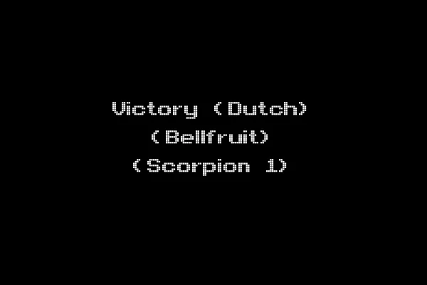 Victory (Dutch) (Bellfruit) (Scorpion 1)