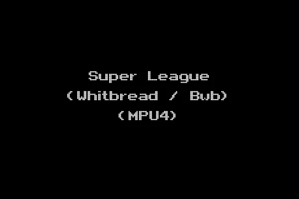 Super League (Whitbread / Bwb) (MPU4)