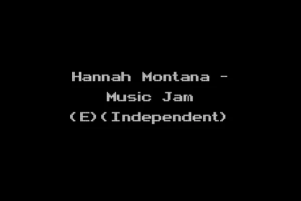 Hannah Montana - Music Jam (E)(Independent)
