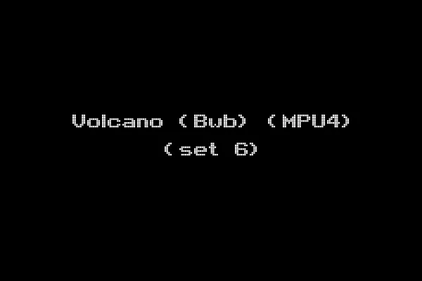 Volcano (Bwb) (MPU4) (set 6)