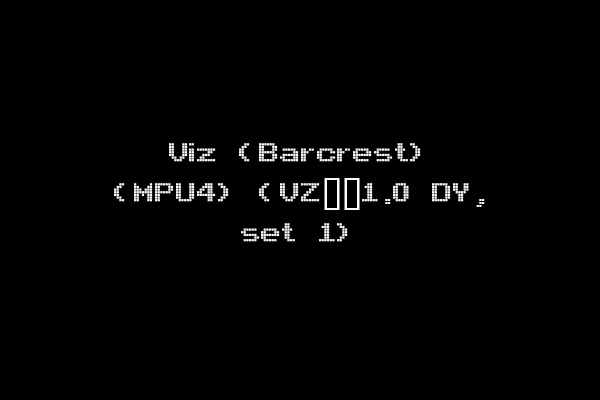Viz (Barcrest) (MPU4) (VZ__1.0 DY, set 1)