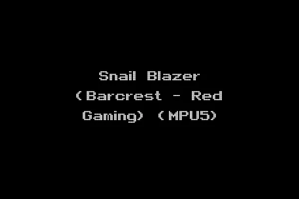 Snail Blazer (Barcrest - Red Gaming) (MPU5)