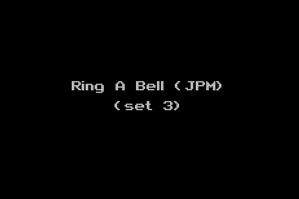 Ring A Bell (JPM) (set 3)