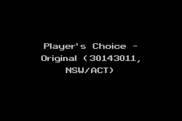 Player's Choice - Original (30143011, NSW/ACT)