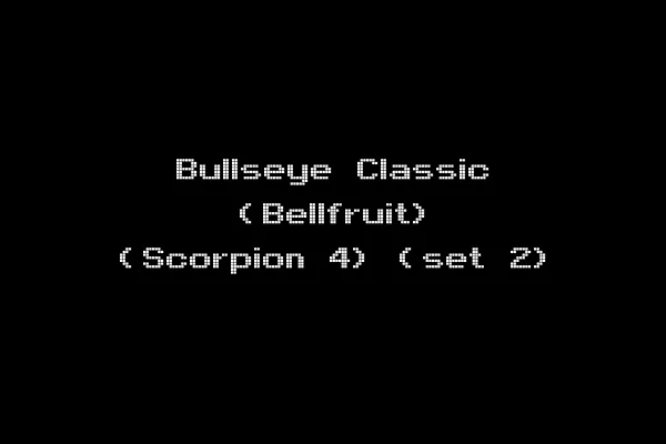 Bullseye Classic (Bellfruit) (Scorpion 4) (set 2)