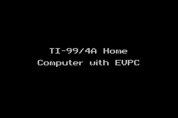 TI-99/4A Home Computer with EVPC