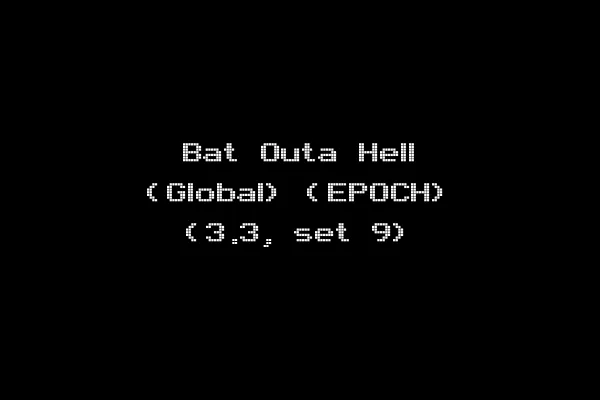 Bat Outa Hell (Global) (EPOCH) (3.3, set 9)