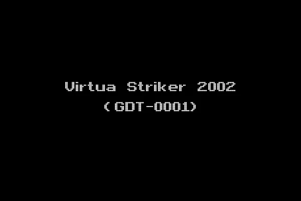 Virtua Striker 2002 (GDT-0001)