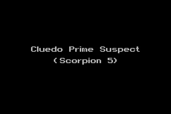 Cluedo Prime Suspect (Scorpion 5)