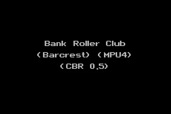 Bank Roller Club (Barcrest) (MPU4) (CBR 0.5)