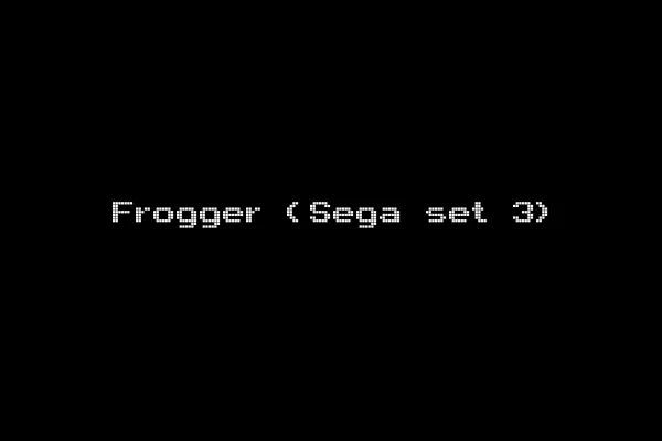 Frogger (Sega set 3)