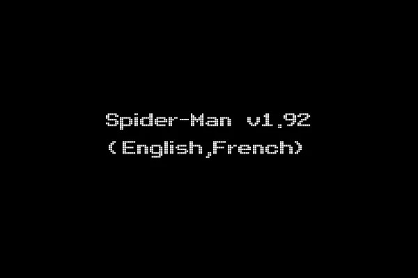Spider-Man v1.92 (English,French)