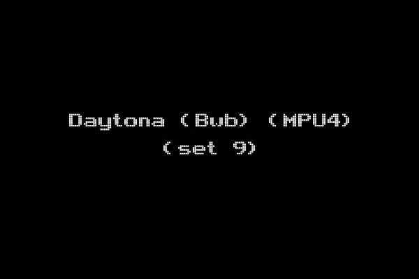 Daytona (Bwb) (MPU4) (set 9)