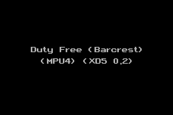 Duty Free (Barcrest) (MPU4) (XD5 0.2)