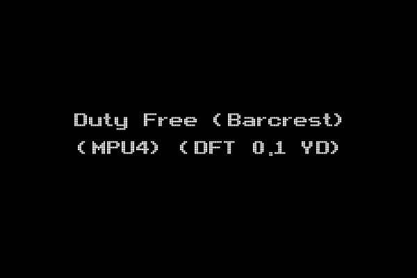 Duty Free (Barcrest) (MPU4) (DFT 0.1 YD)
