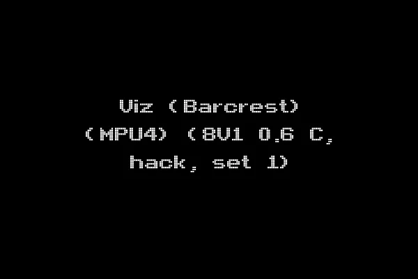 Viz (Barcrest) (MPU4) (8V1 0.6 C, hack, set 1)