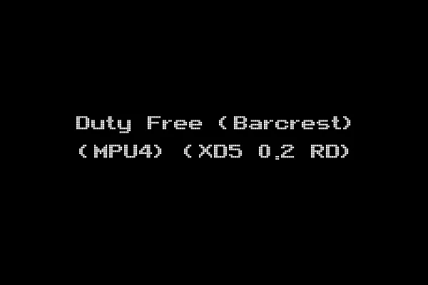 Duty Free (Barcrest) (MPU4) (XD5 0.2 RD)