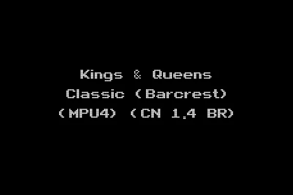 Kings & Queens Classic (Barcrest) (MPU4) (CN 1.4 BR)