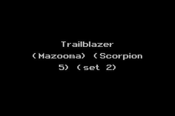 Trailblazer (Mazooma) (Scorpion 5) (set 2)