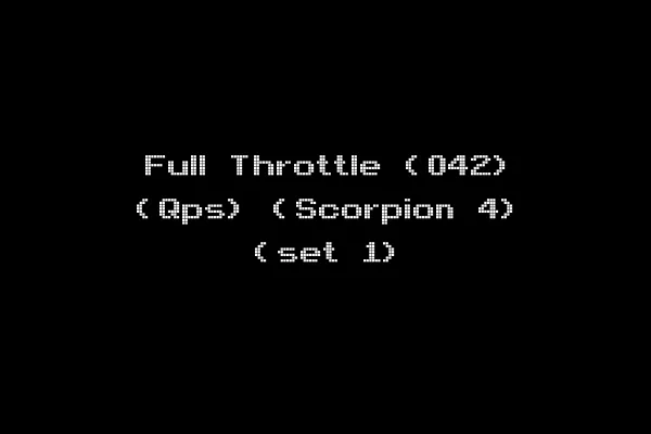 Full Throttle (042) (Qps) (Scorpion 4) (set 1)