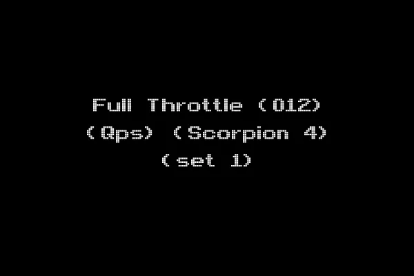 Full Throttle (012) (Qps) (Scorpion 4) (set 1)