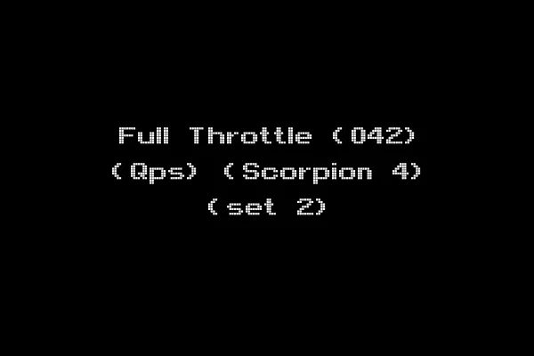 Full Throttle (042) (Qps) (Scorpion 4) (set 2)