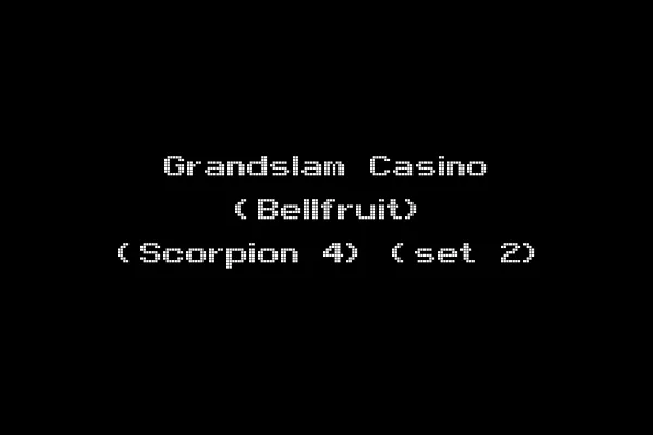 Grandslam Casino (Bellfruit) (Scorpion 4) (set 2)
