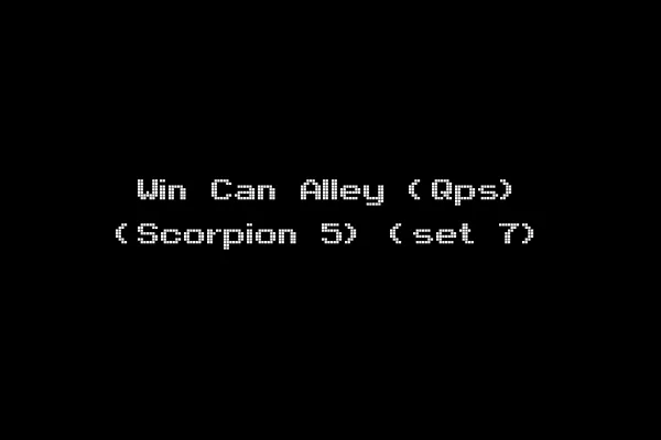 Win Can Alley (Qps) (Scorpion 5) (set 7)