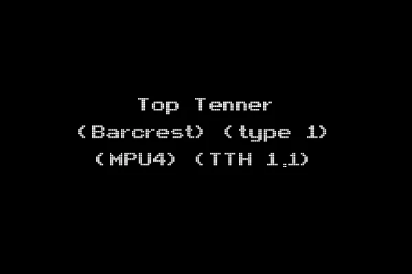 Top Tenner (Barcrest) (type 1) (MPU4) (TTH 1.1)