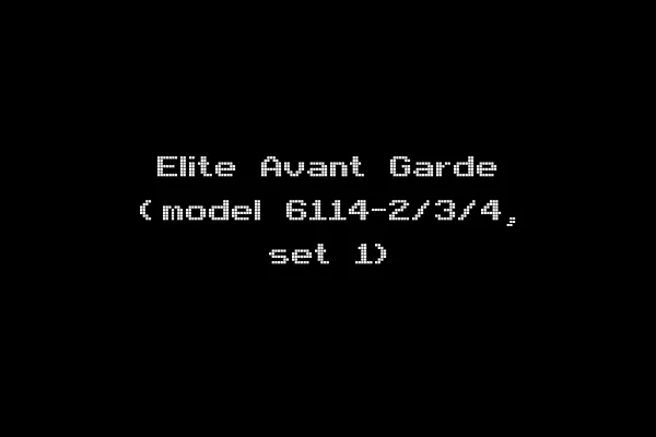 Elite Avant Garde (model 6114-2/3/4, set 1)