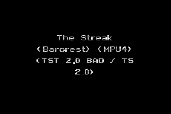 The Streak (Barcrest) (MPU4) (TST 2.0 BAD / TS 2.0)
