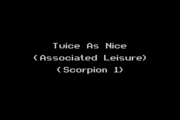 Twice As Nice (Associated Leisure) (Scorpion 1)