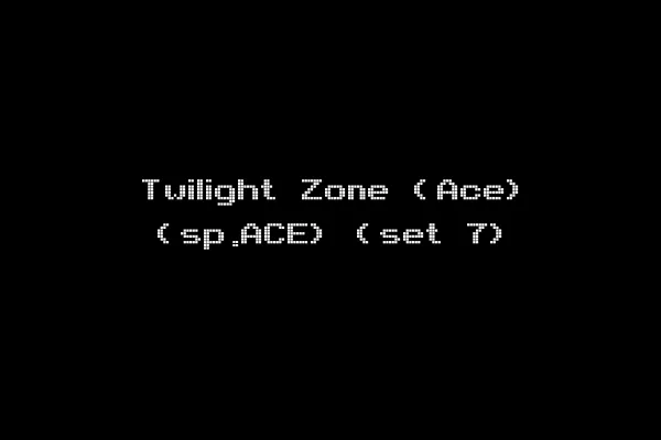 Twilight Zone (Ace) (sp.ACE) (set 7)