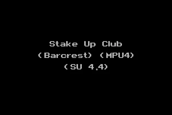 Stake Up Club (Barcrest) (MPU4) (SU 4.4)