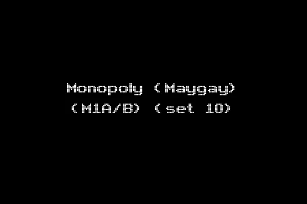 Monopoly (Maygay) (M1A/B) (set 10)