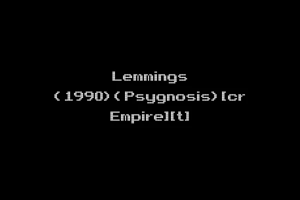 Lemmings (1990)(Psygnosis)[cr Empire][t]