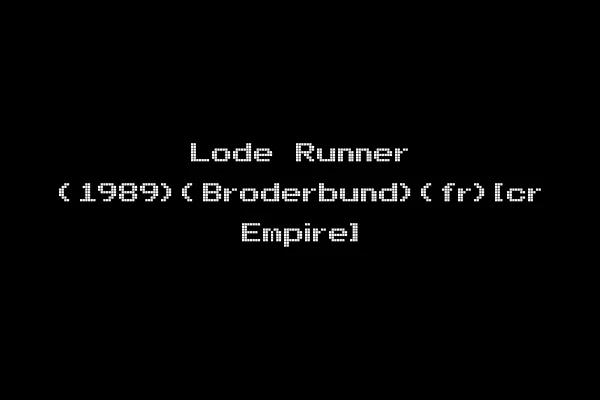 Lode Runner (1989)(Broderbund)(fr)[cr Empire]