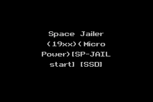 Space Jailer (19xx)(Micro Power)[SP-JAIL start] [SSD]
