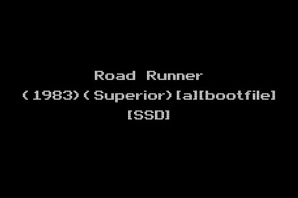 Road Runner (1983)(Superior)[a][bootfile] [SSD]