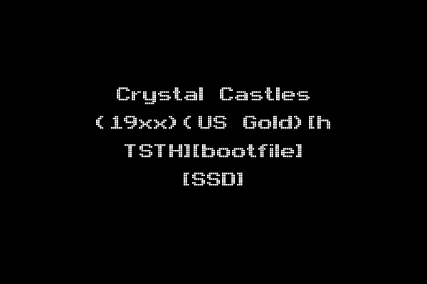 Crystal Castles (19xx)(US Gold)[h TSTH][bootfile] [SSD]